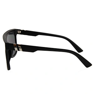 Cheap classic square plastic big lens polarized sunglasses