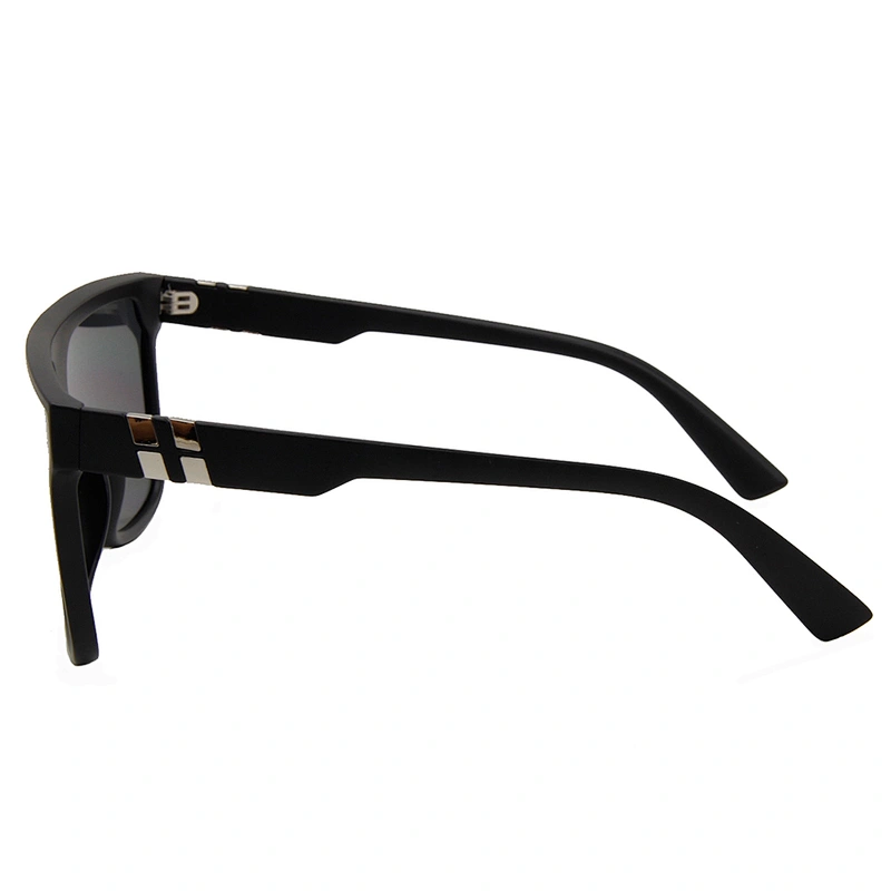 Cheap classic square plastic big lens polarized sunglasses