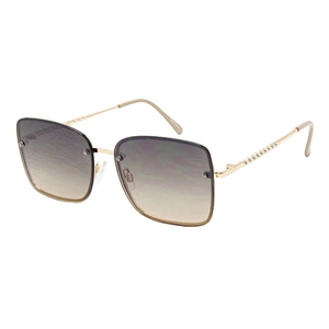 Cheap wholesale women metal polarized square sunglasses