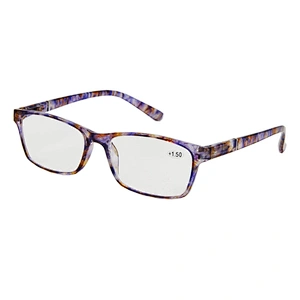 High quality plastic zebra thin reading glasses optical
