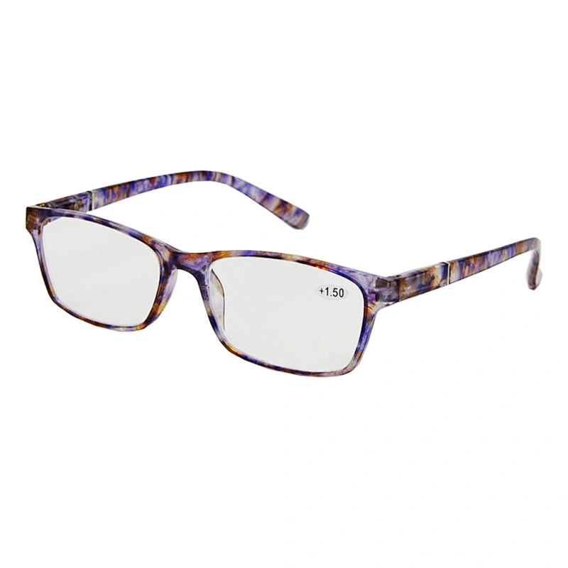 High quality plastic zebra thin reading glasses optical