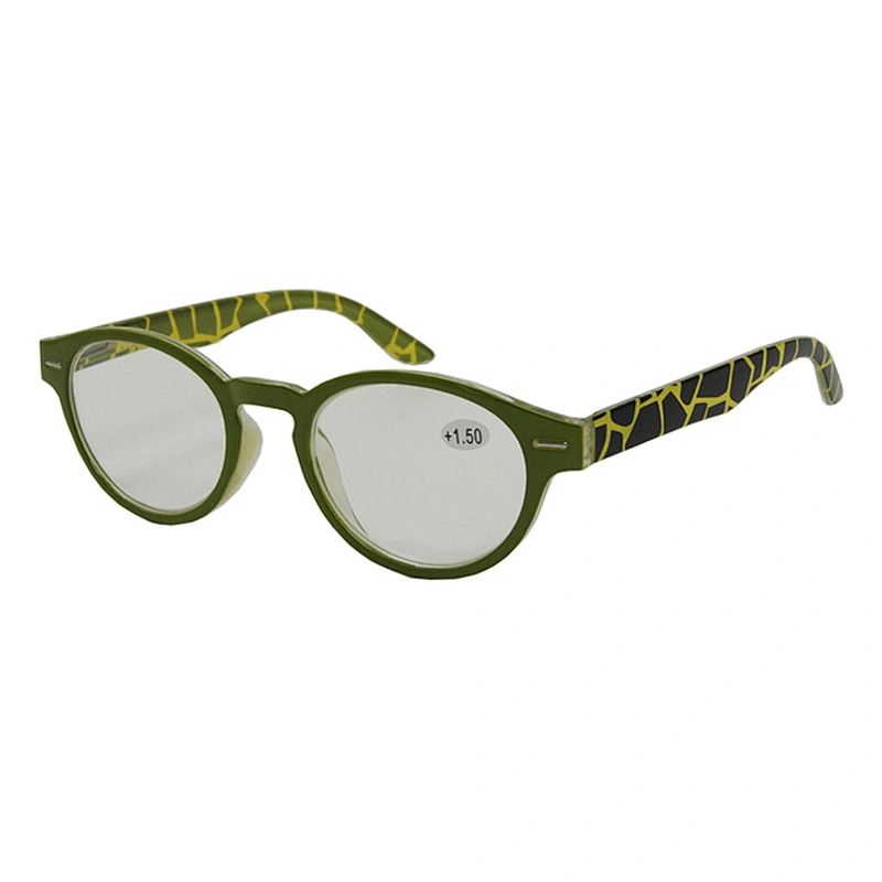 Cheap small plastic oval eyeglasses reading glasses