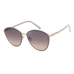 Italy metal fashion women polarized oversize sun glasses