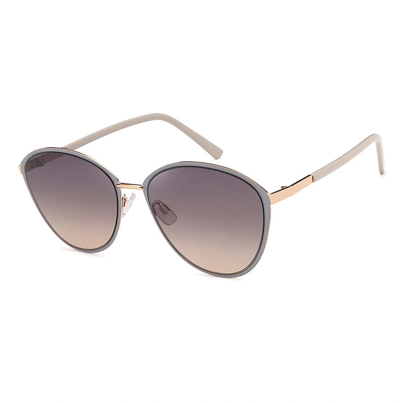 Italy metal fashion women polarized oversize sun glasses
