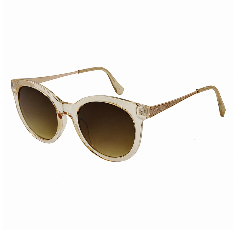 Custom logo classic oval polarized sunglasses designer