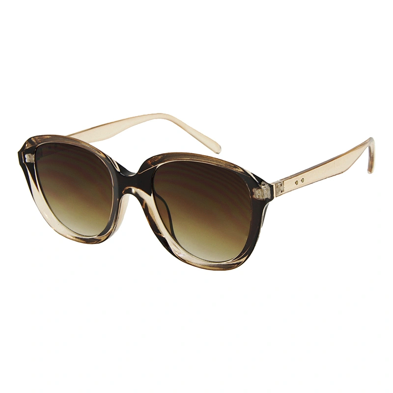 Custom logo plastic square polarized trendy sunglasses women