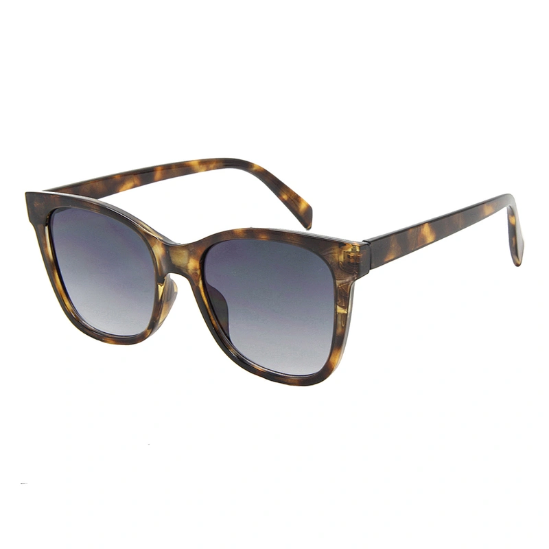 Demi brown eco friendly polarized sunglasses retro