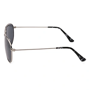 Custom fashion mens metal polarized pilot sunglasses
