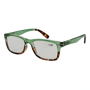Quality classic rectangle plastic blue light blocking reading glasses