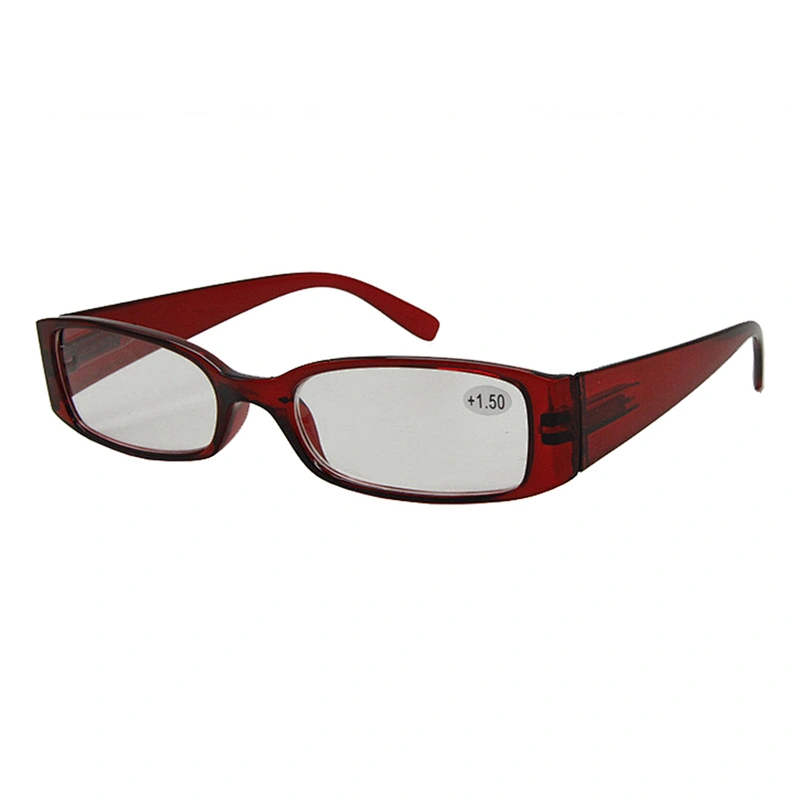 Cheap classic men plastic wide temple thin optics reading glasses