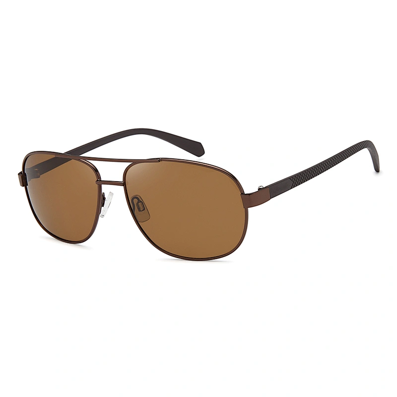 Custom logo metal classic men polarized sunglasses manufacturer