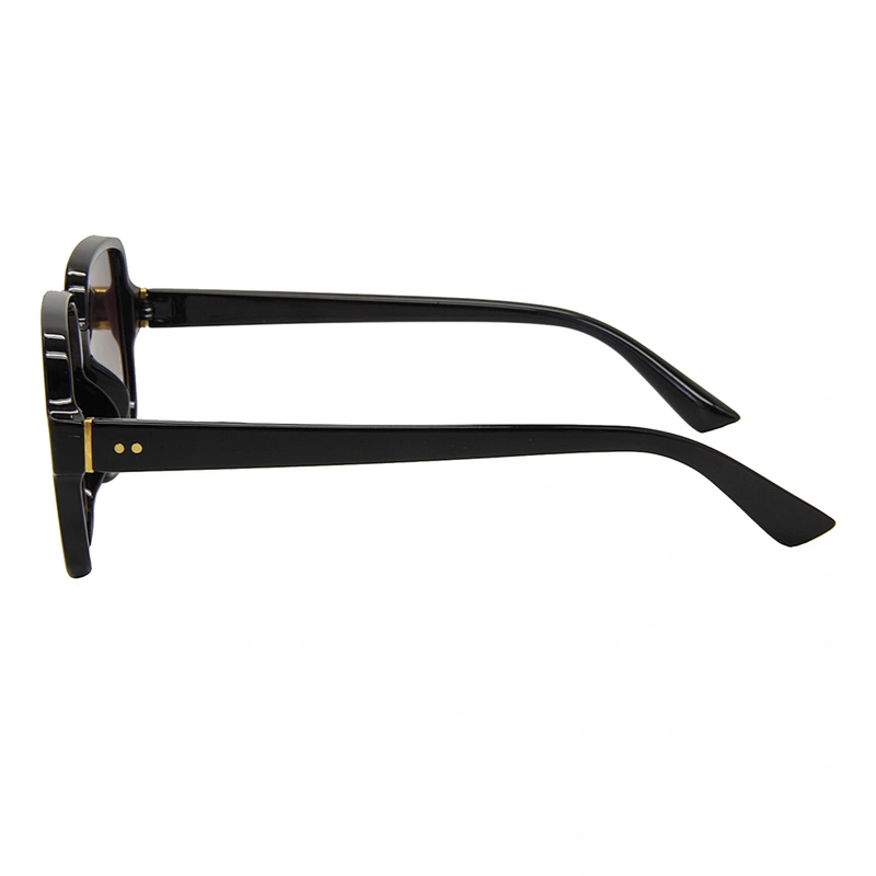 Designer oversized square plastic polarized sunglasses