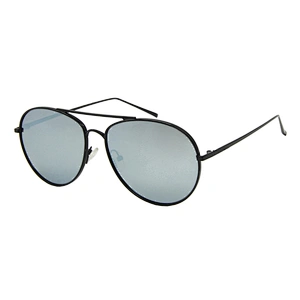 Double bridge metal polarized fashion pilot women sun glasses