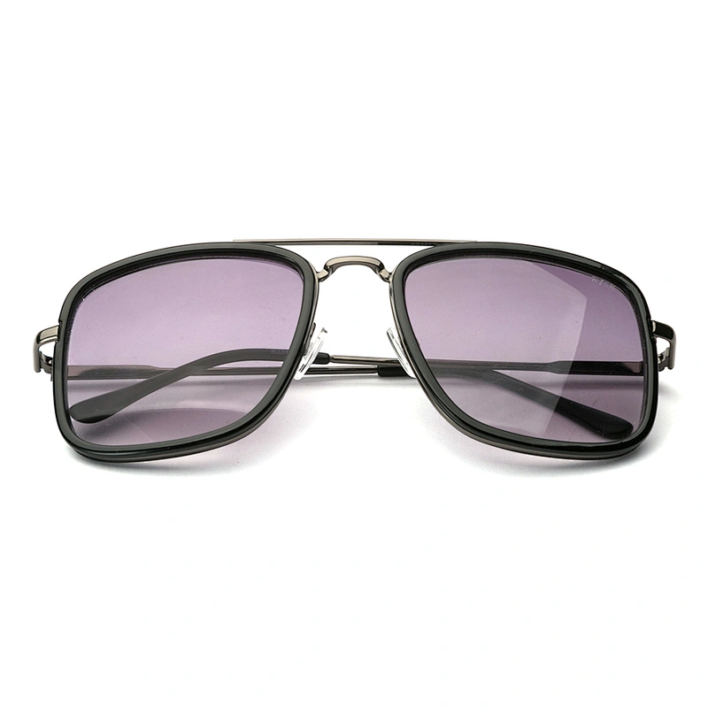 Custom men square fashion polarized sun glasses 2020