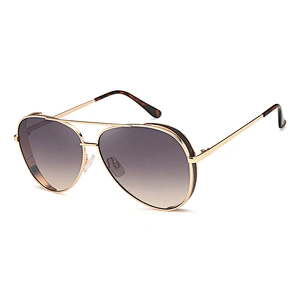 Metal fashion women vintage steampunk luxury sunglasses