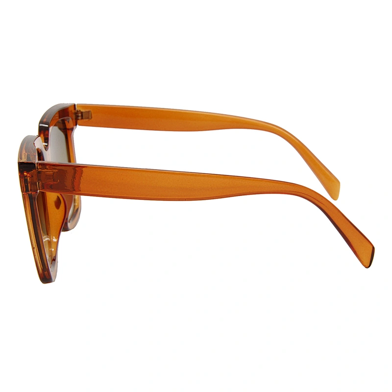 Custom logo unisex square polarized sunglasses vintage