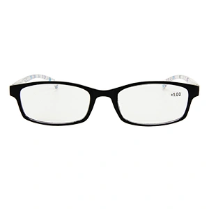 Wholesale classic rectangle oversized plastic reading glasses men
