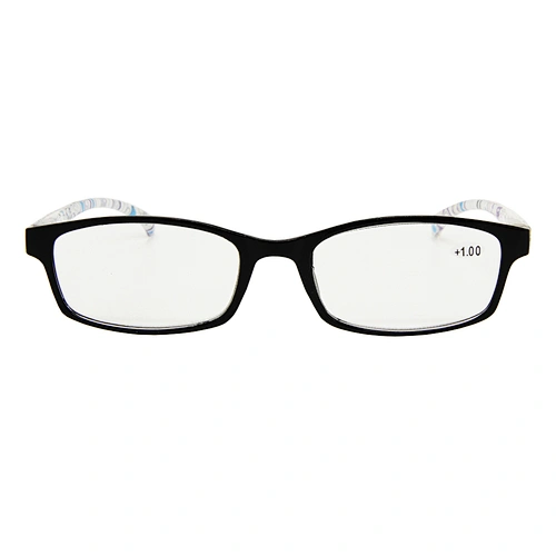 Wholesale classic rectangle oversized plastic reading glasses men