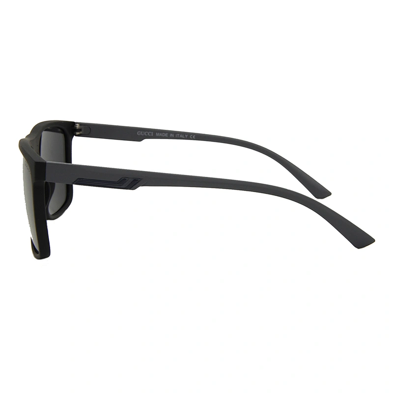 Big frame classic mens square polarized sunglasses