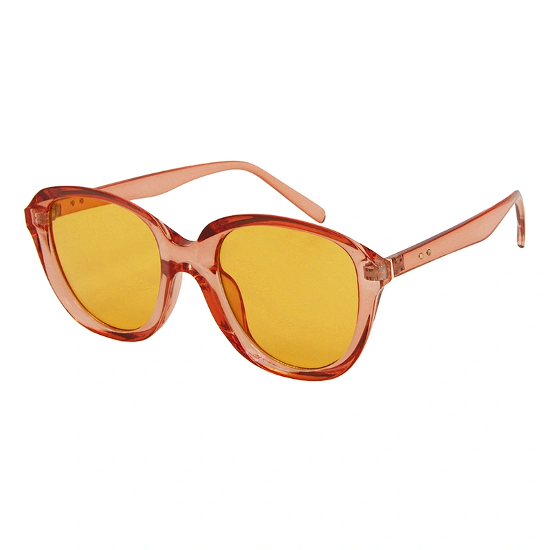 Custom logo plastic square polarized trendy sunglasses women