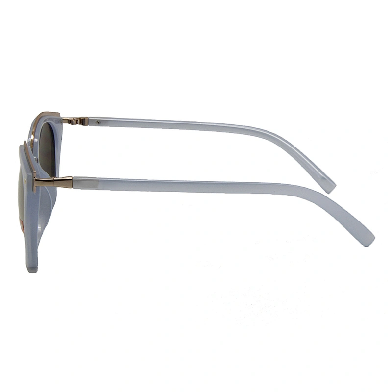 Custom retro round polarized women sunglasses frame