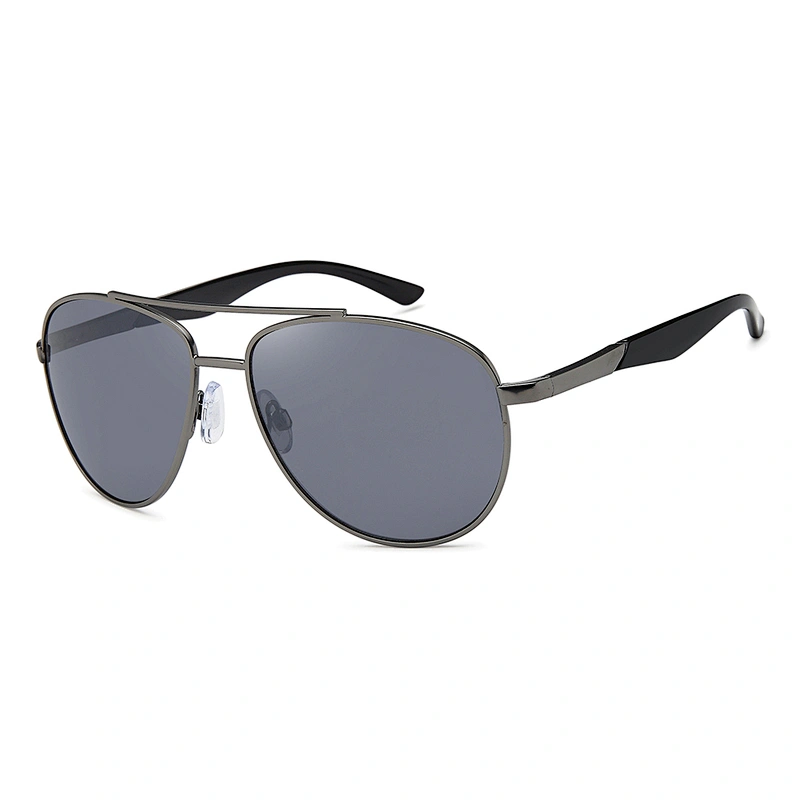 Custom logo metal classic men polarized sunglasses manufacturer
