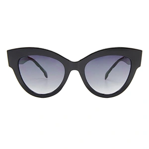 Custom logo polarized retro women sunglasses cat eye