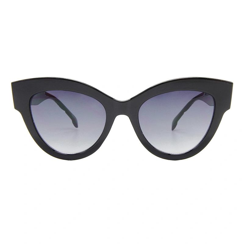 Custom logo polarized retro women sunglasses cat eye