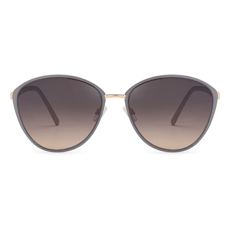 Italy metal fashion women polarized oversize sun glasses