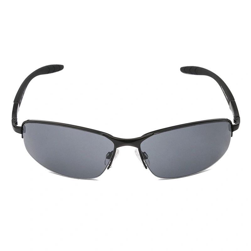 Custom logo classic metal polarized sports sunglasses men
