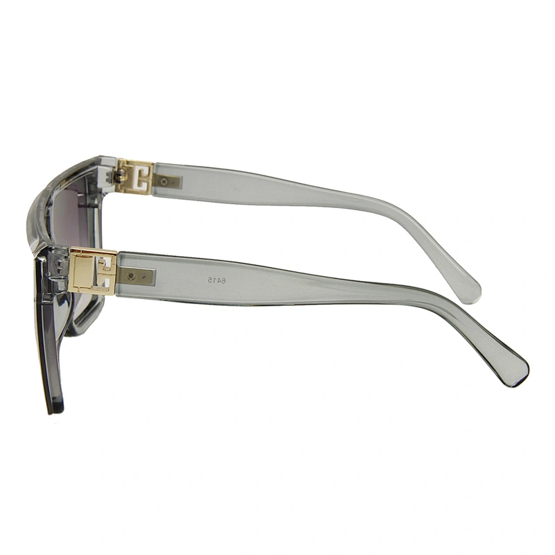Promotional flat top oversized women fashion sunglasses