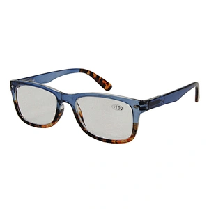 Quality classic rectangle plastic blue light blocking reading glasses