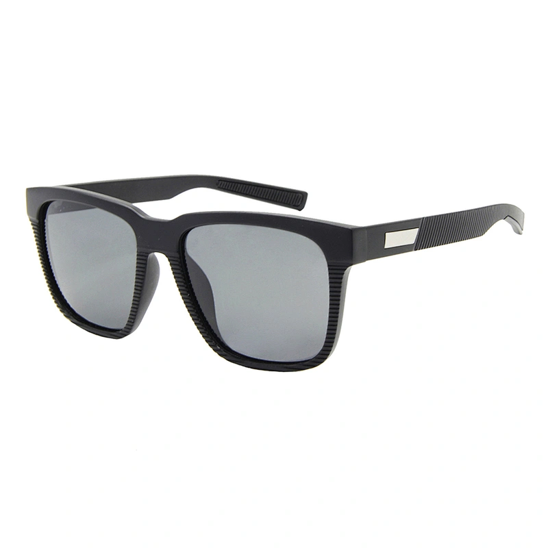 Cheap plastic classic square men cat 3 uv400 sunglasses