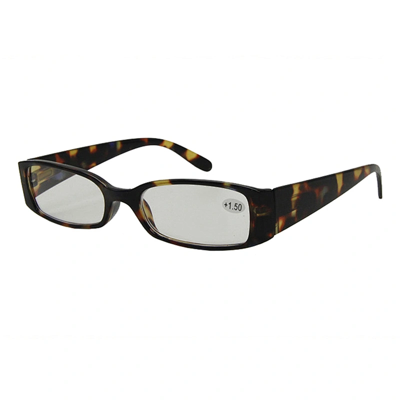 Cheap classic men plastic wide temple thin optics reading glasses