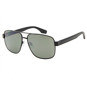 Custom classic square polarized luxury sunglasses men