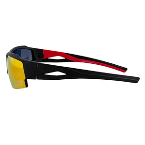 Quality cool fashion mens half frameless sport sunglass
