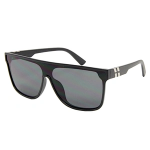 Cheap classic square plastic big lens polarized sunglasses
