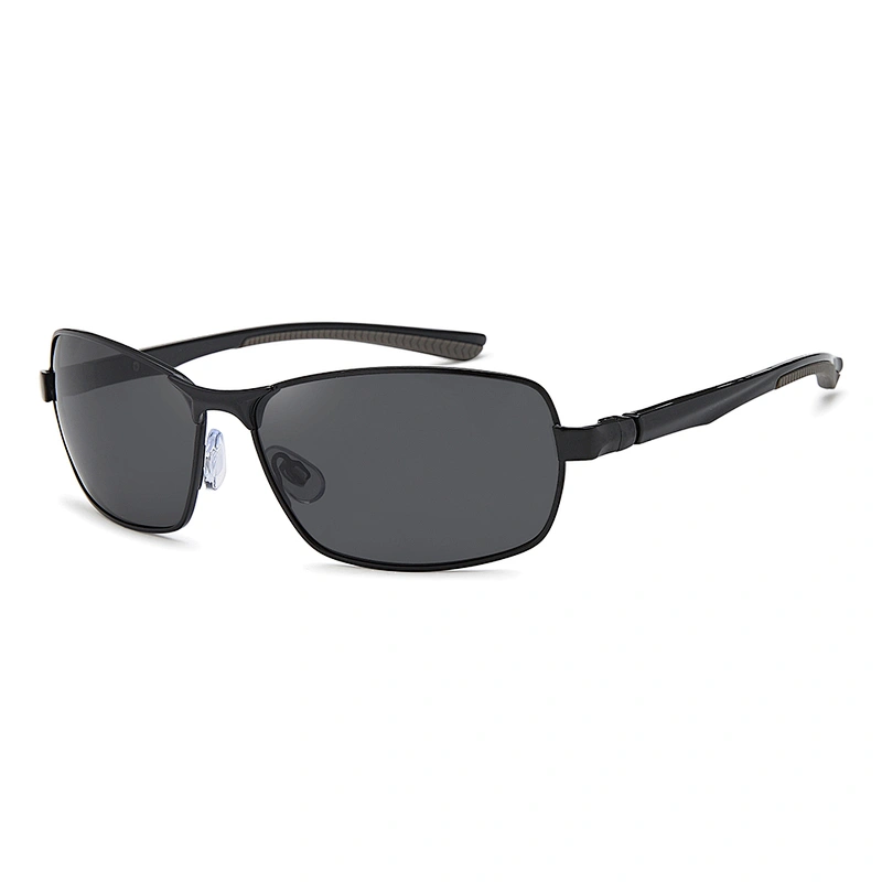 High quality classic metal men sunglasses polarized