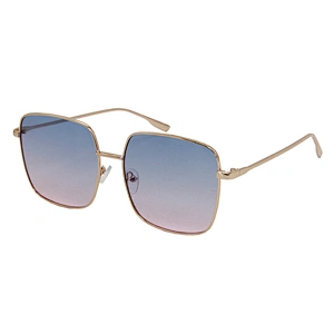 Popular fashion square metal polarized sunglasses women