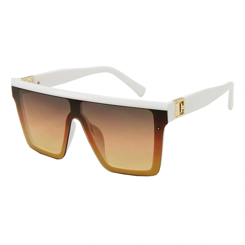 Promotional flat top oversized women fashion sunglasses