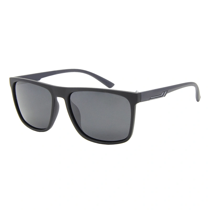 Big frame classic mens square polarized sunglasses