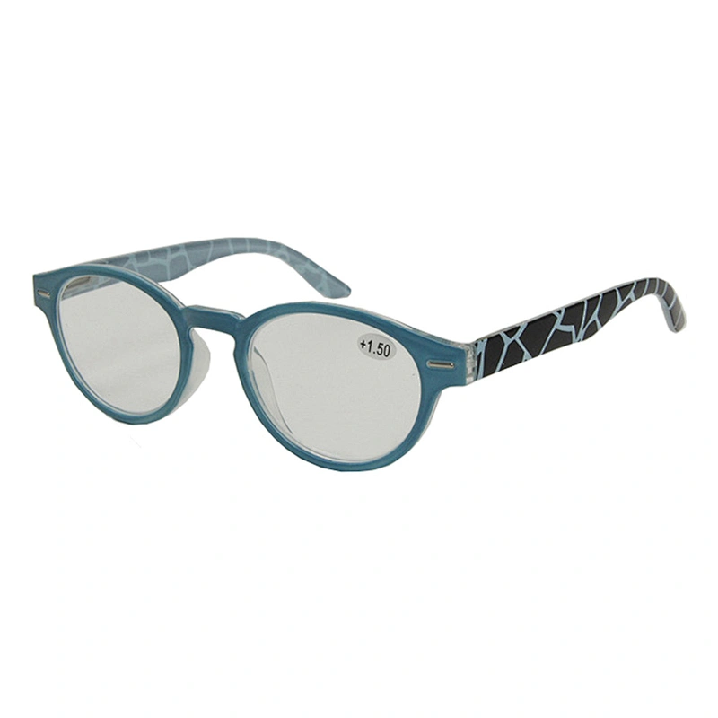 Cheap small plastic oval eyeglasses reading glasses