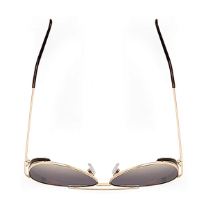 Metal fashion women vintage steampunk luxury sunglasses