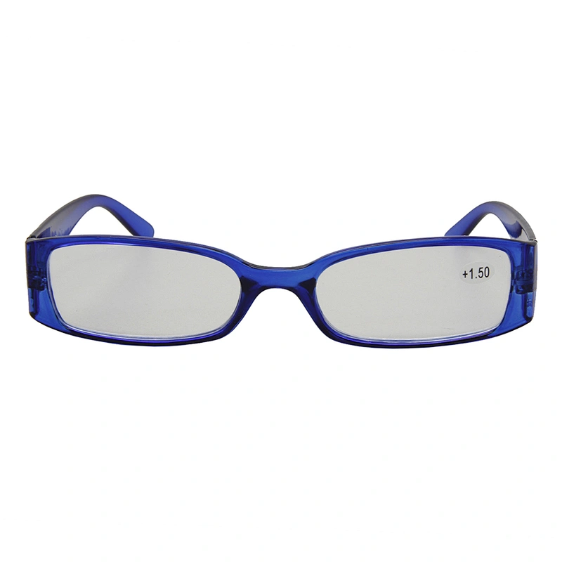 Cheap classic men plastic wide temple thin optics reading glasses
