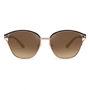 Cheap fashion square metal oversized sunglasses women