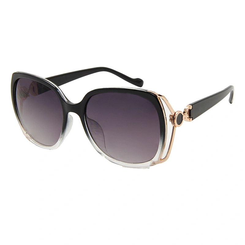 Custom logo women square fancy polarized sunglasses
