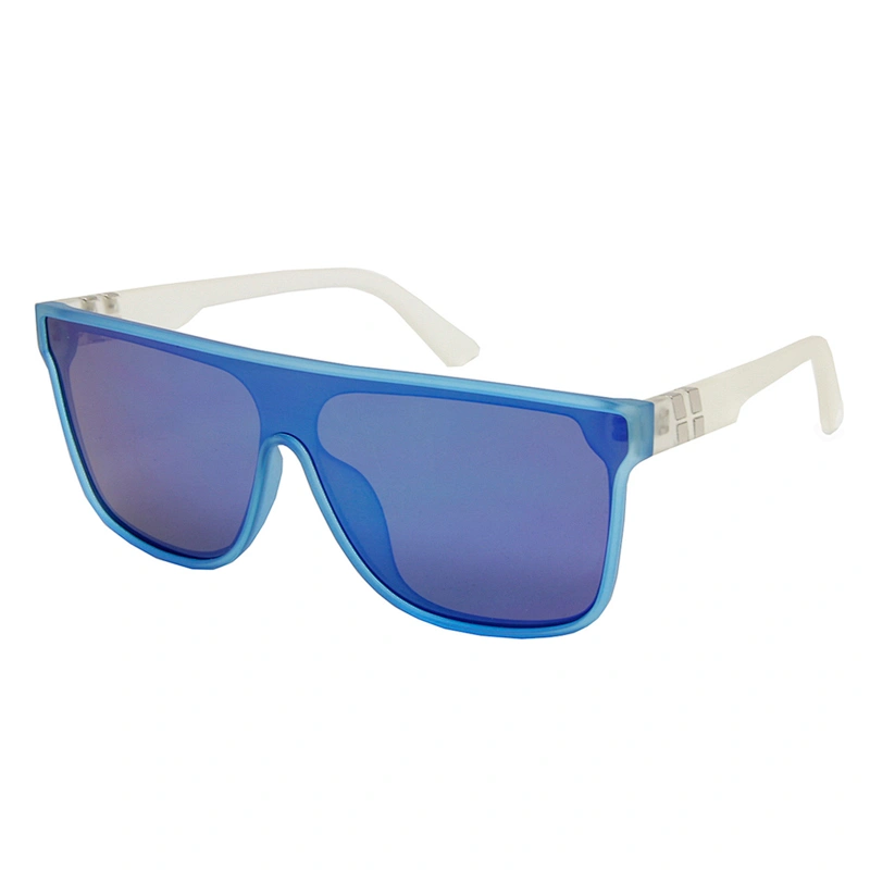 Cheap classic square plastic big lens polarized sunglasses