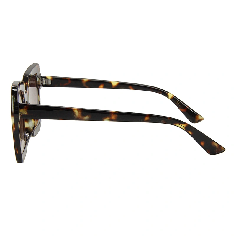 Plastic polarized retro square small framed sunglasses