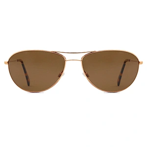 Custom logo new fashion metal mens retro polarized sunglasses