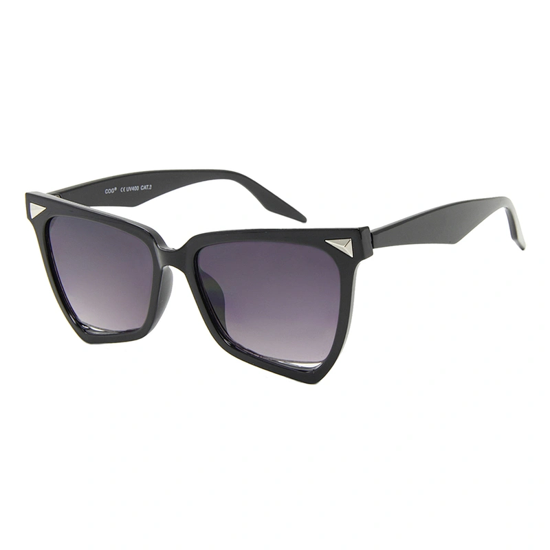 Custom big frame design fashion ladies polarized sun glasses